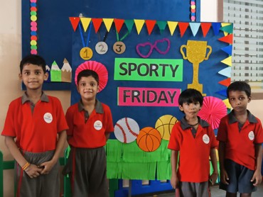 SPORTY FRIDAY  AT UDAYAN KIDZ ASHIYANA NAGAR PATNA