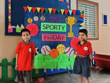 SPORTY FRIDAY  AT UDAYAN KIDZ ASHIYANA NAGAR PATNA