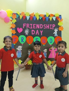 FRIENDSHIP DAY CELEBRATION AT UDAYAN KIDZ ASHIYANA NAGAR , PATNA