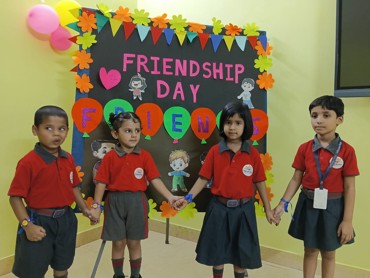 FRIENDSHIP DAY CELEBRATION AT UDAYAN KIDZ ASHIYANA NAGAR , PATNA