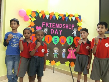 FRIENDSHIP DAY CELEBRATION AT UDAYAN KIDZ ASHIYANA NAGAR , PATNA