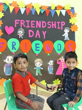 FRIENDSHIP DAY CELEBRATION AT UDAYAN KIDZ ASHIYANA NAGAR , PATNA