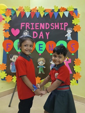 FRIENDSHIP DAY CELEBRATION AT UDAYAN KIDZ ASHIYANA NAGAR , PATNA