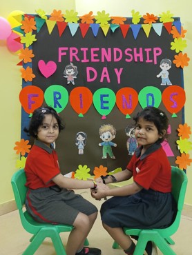 FRIENDSHIP DAY CELEBRATION AT UDAYAN KIDZ ASHIYANA NAGAR , PATNA