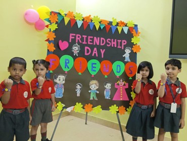 FRIENDSHIP DAY CELEBRATION AT UDAYAN KIDZ ASHIYANA NAGAR , PATNA