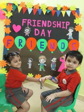 FRIENDSHIP DAY CELEBRATION AT UDAYAN KIDZ ASHIYANA NAGAR , PATNA