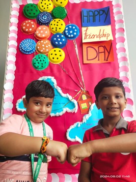 FRIENDSHIP DAY CELEBRATION UDAYAN KIDZ SEC 108 GURUGRAM