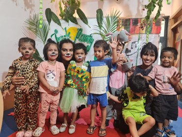 JUNGLE PARTY UDAYAN KIDZ ,GURUGRAM