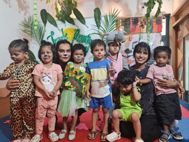 JUNGLE PARTY UDAYAN KIDZ ,GURUGRAM