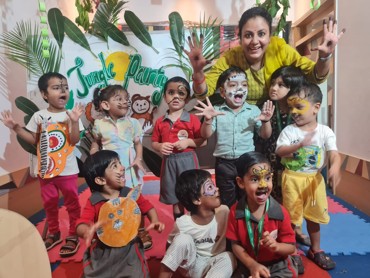 JUNGLE PARTY UDAYAN KIDZ ,GURUGRAM