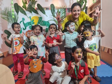 JUNGLE PARTY UDAYAN KIDZ ,GURUGRAM