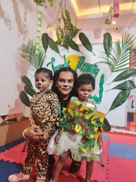 JUNGLE PARTY UDAYAN KIDZ ,GURUGRAM