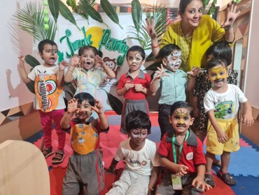 JUNGLE PARTY UDAYAN KIDZ ,GURUGRAM