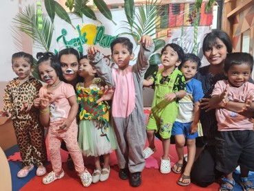 JUNGLE PARTY UDAYAN KIDZ ,GURUGRAM