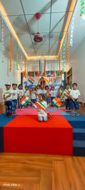 INDEPENDENCE DAY CELEBRATION AT UDAYAN KIDZ SEC 108 GURUGRAM