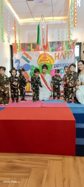 INDEPENDENCE DAY CELEBRATION AT UDAYAN KIDZ SEC 108 GURUGRAM