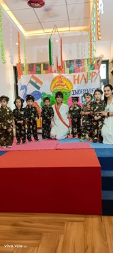 INDEPENDENCE DAY CELEBRATION AT UDAYAN KIDZ SEC 108 GURUGRAM