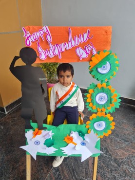 INDEPENDENCE DAY CELEBRATION AT UDAYAN KIDZ SEC 108 GURUGRAM