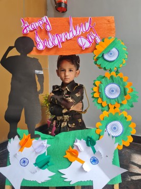 INDEPENDENCE DAY CELEBRATION AT UDAYAN KIDZ SEC 108 GURUGRAM