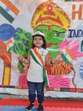 INDEPENDENCE DAY CELEBRATION AT UDAYAN KIDZ SEC 108 GURUGRAM