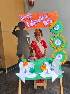 INDEPENDENCE DAY CELEBRATION AT UDAYAN KIDZ SEC 108 GURUGRAM