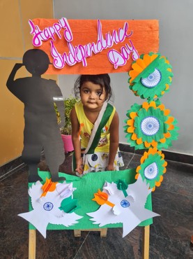 INDEPENDENCE DAY CELEBRATION AT UDAYAN KIDZ SEC 108 GURUGRAM