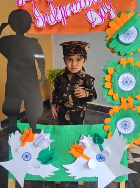 INDEPENDENCE DAY CELEBRATION AT UDAYAN KIDZ SEC 108 GURUGRAM