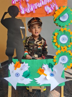 INDEPENDENCE DAY CELEBRATION AT UDAYAN KIDZ SEC 108 GURUGRAM