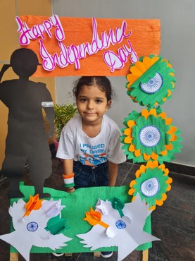 INDEPENDENCE DAY CELEBRATION AT UDAYAN KIDZ SEC 108 GURUGRAM