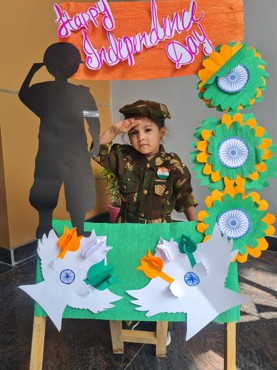 INDEPENDENCE DAY CELEBRATION AT UDAYAN KIDZ SEC 108 GURUGRAM