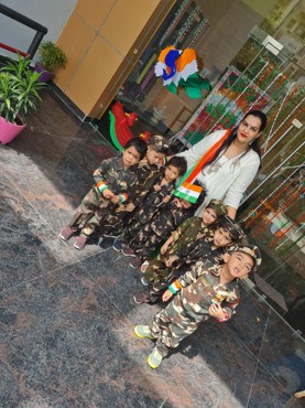 INDEPENDENCE DAY CELEBRATION AT UDAYAN KIDZ SEC 108 GURUGRAM