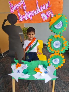 INDEPENDENCE DAY CELEBRATION AT UDAYAN KIDZ SEC 108 GURUGRAM