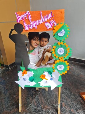 INDEPENDENCE DAY CELEBRATION AT UDAYAN KIDZ SEC 108 GURUGRAM