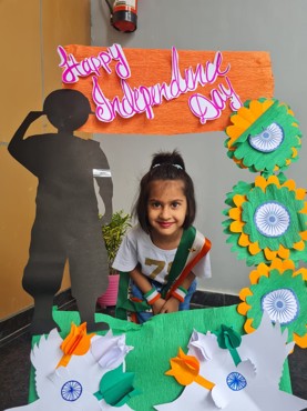 INDEPENDENCE DAY CELEBRATION AT UDAYAN KIDZ SEC 108 GURUGRAM