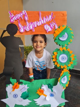 INDEPENDENCE DAY CELEBRATION AT UDAYAN KIDZ SEC 108 GURUGRAM