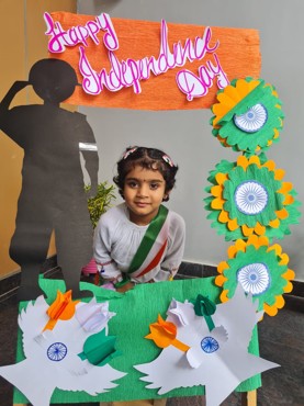 INDEPENDENCE DAY CELEBRATION AT UDAYAN KIDZ SEC 108 GURUGRAM