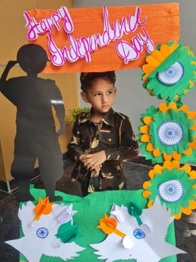 INDEPENDENCE DAY CELEBRATION AT UDAYAN KIDZ SEC 108 GURUGRAM