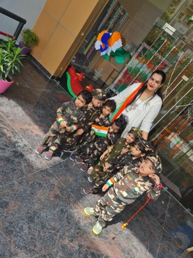 INDEPENDENCE DAY CELEBRATION AT UDAYAN KIDZ SEC 108 GURUGRAM