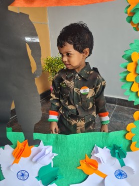 INDEPENDENCE DAY CELEBRATION AT UDAYAN KIDZ SEC 108 GURUGRAM