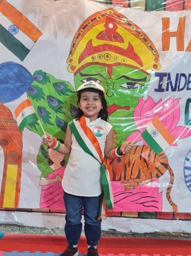 INDEPENDENCE DAY CELEBRATION AT UDAYAN KIDZ SEC 108 GURUGRAM