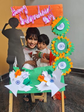 INDEPENDENCE DAY CELEBRATION AT UDAYAN KIDZ SEC 108 GURUGRAM