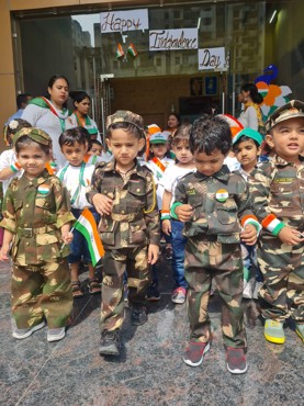 INDEPENDENCE DAY CELEBRATION AT UDAYAN KIDZ SEC 108 GURUGRAM