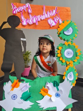 INDEPENDENCE DAY CELEBRATION AT UDAYAN KIDZ SEC 108 GURUGRAM