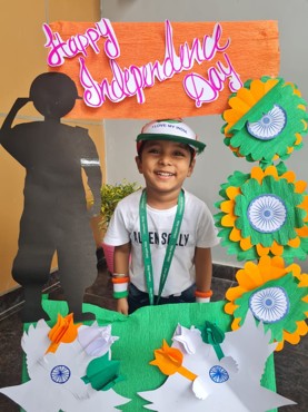 INDEPENDENCE DAY CELEBRATION AT UDAYAN KIDZ SEC 108 GURUGRAM