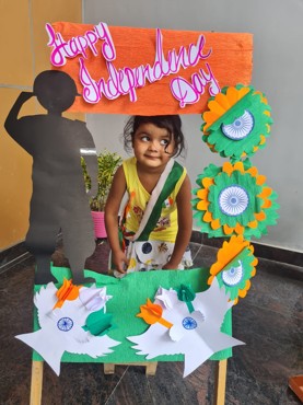 INDEPENDENCE DAY CELEBRATION AT UDAYAN KIDZ SEC 108 GURUGRAM