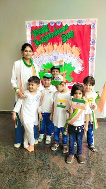 INDEPENDENCE DAY CELEBRATION AT UDAYAN KIDZ SEC 108 GURUGRAM