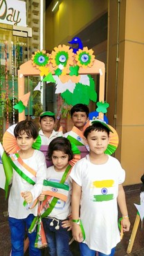 INDEPENDENCE DAY CELEBRATION AT UDAYAN KIDZ SEC 108 GURUGRAM