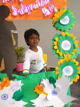 INDEPENDENCE DAY CELEBRATION AT UDAYAN KIDZ SEC 108 GURUGRAM