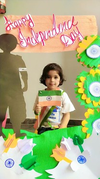 INDEPENDENCE DAY CELEBRATION AT UDAYAN KIDZ SEC 108 GURUGRAM