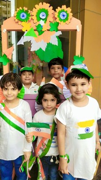 INDEPENDENCE DAY CELEBRATION AT UDAYAN KIDZ SEC 108 GURUGRAM